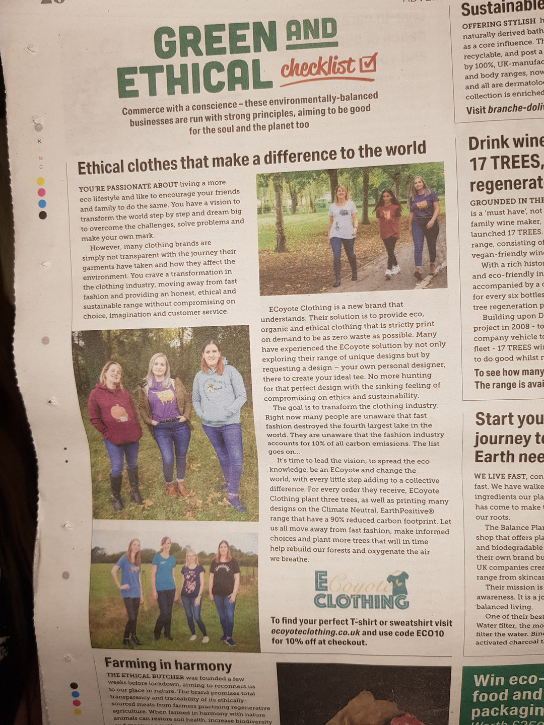 The Times Green and Ethical Checklist