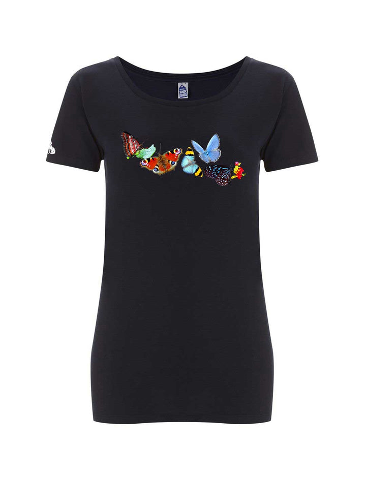 Women's Fairtrade Butterfly T-shirt