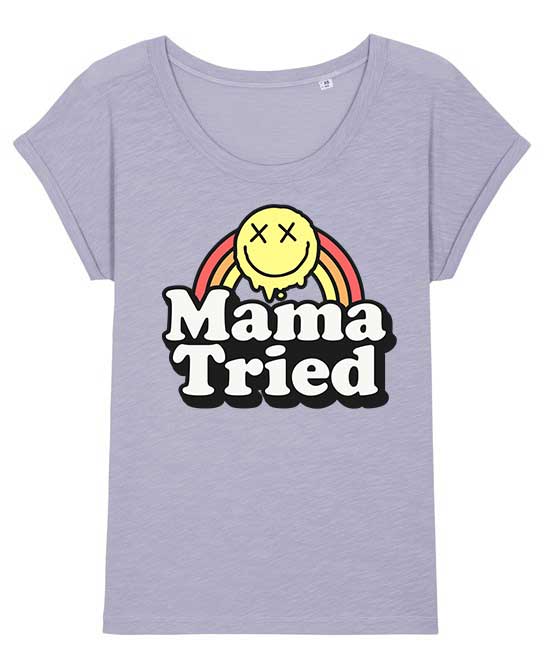 Women's Relaxed Fit Mama Tried T-shirt