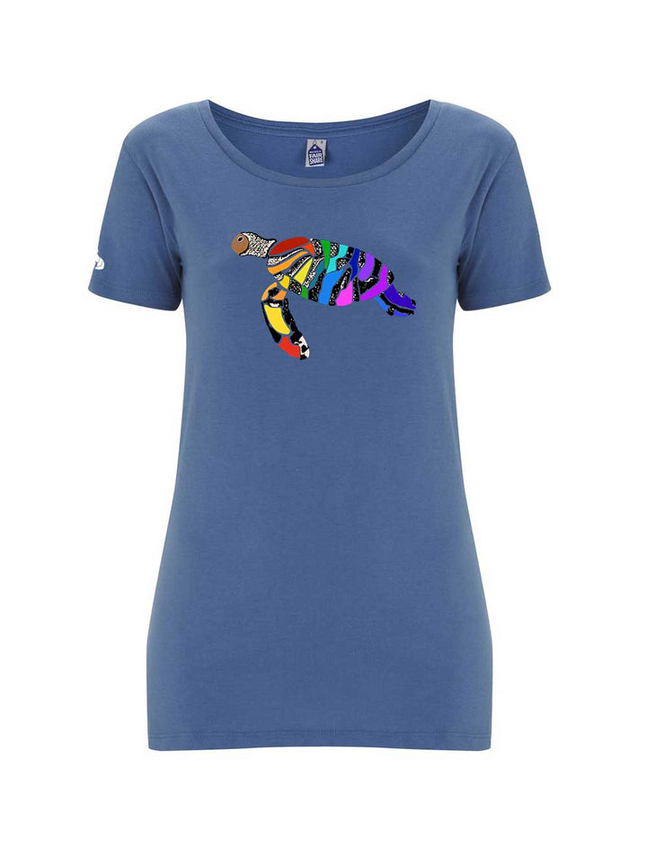 Women's Fairtrade Sea Turtle T-shirt