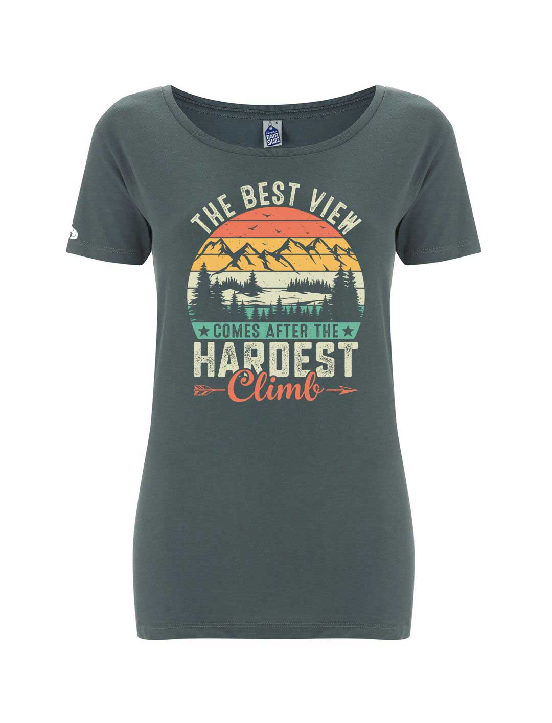 Women's Fairtrade The Best View T-shirt