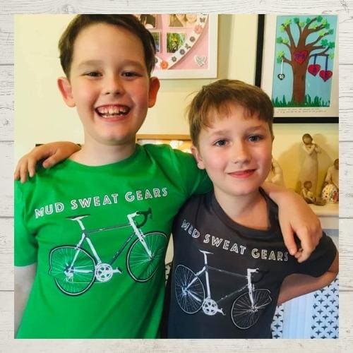 Kid's Mud Sweat Gears Bike T-shirt-ECoyote Clothing