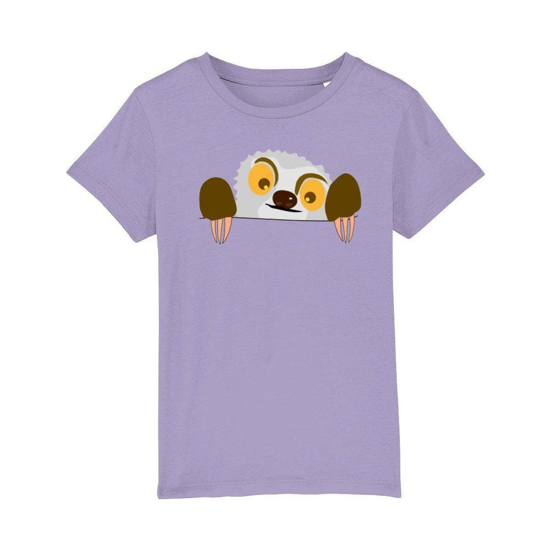 Kid's Peeking Sloth T-shirt