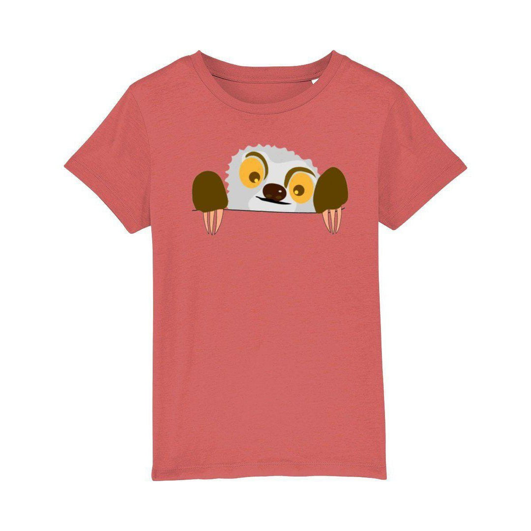 Kid's Peeking Sloth T-shirt