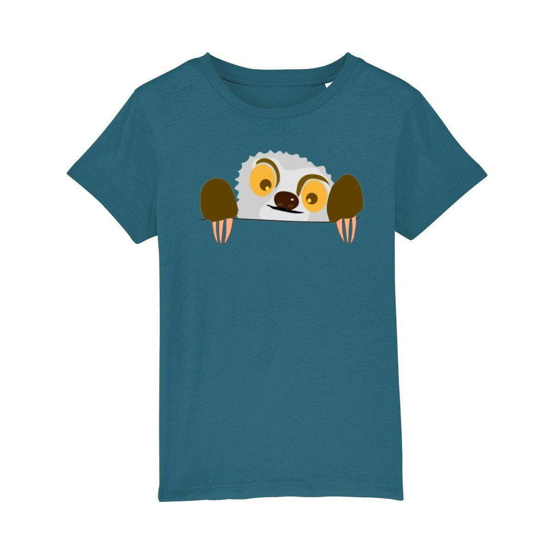 Kid's Peeking Sloth T-shirt