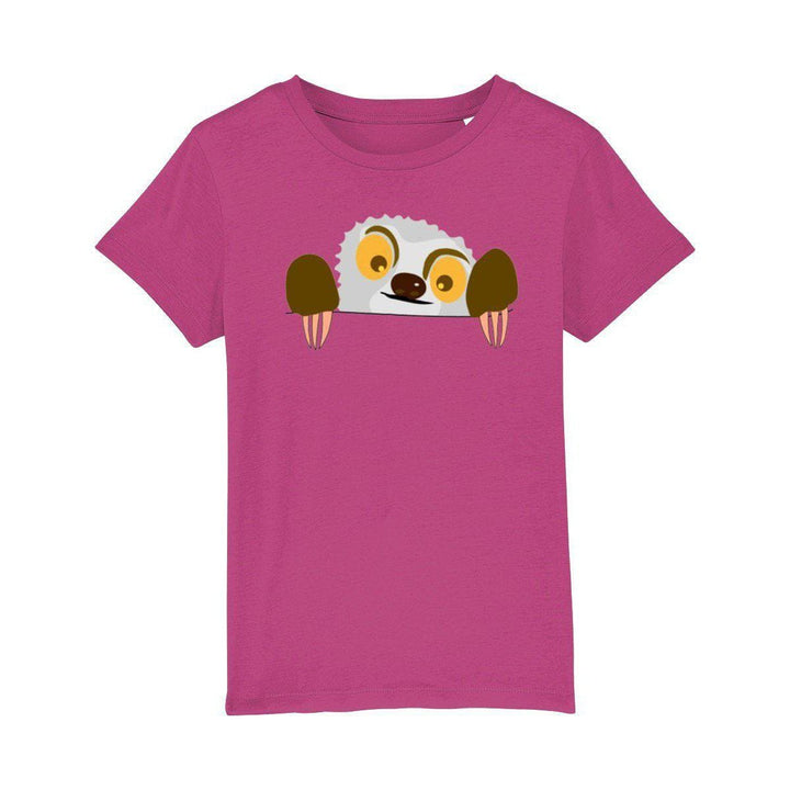 Kid's Peeking Sloth T-shirt
