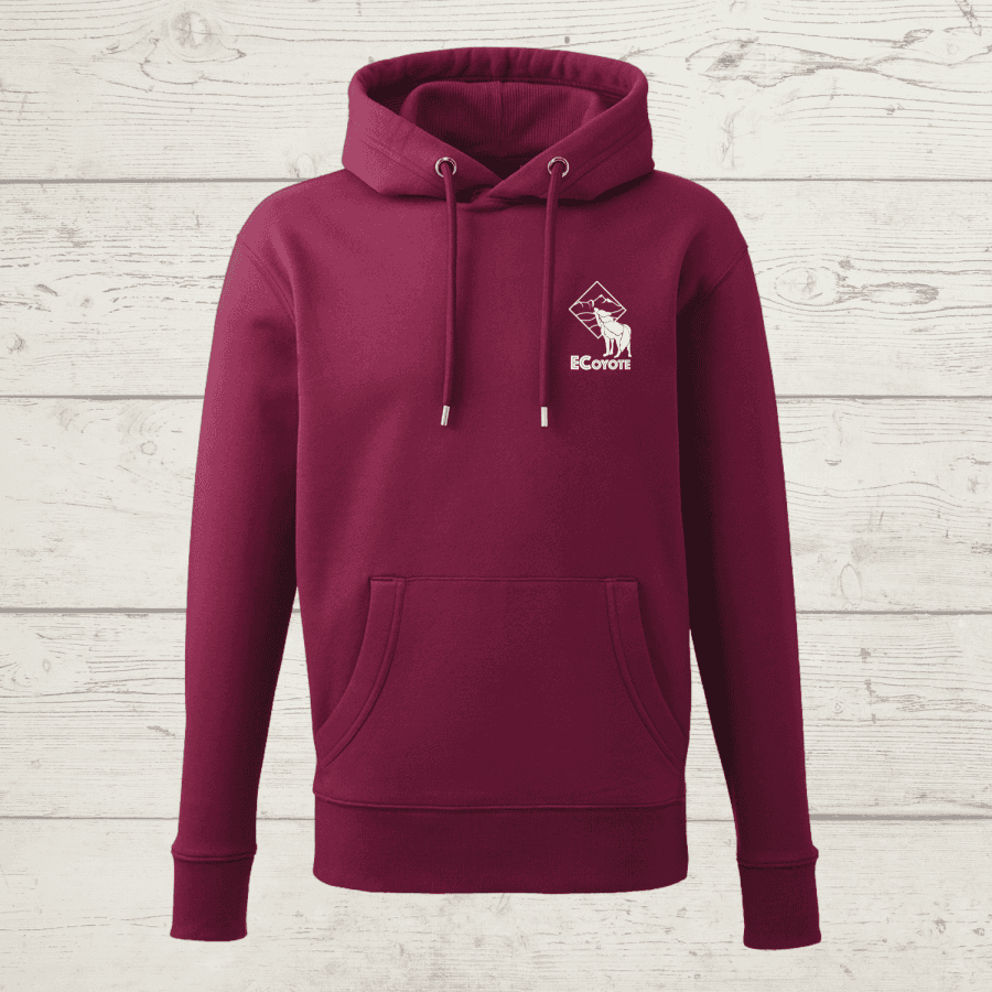 Ecoyote new super luxe planting 25 trees mountain logo hoody