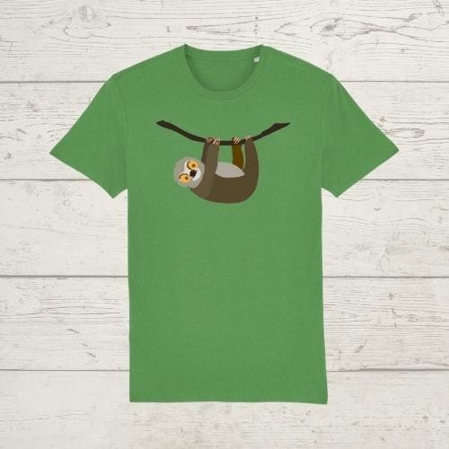 Unisex hanging around sloth t-shirt-ECoyote Clothing