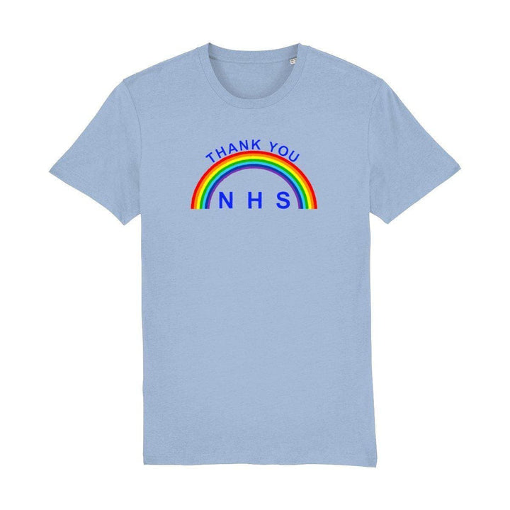 Unisex Thank You NHS Rainbow T-shirt - Light Colours
