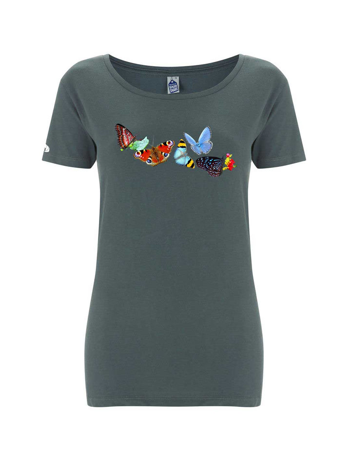 Women's Fairtrade Butterfly T-shirt