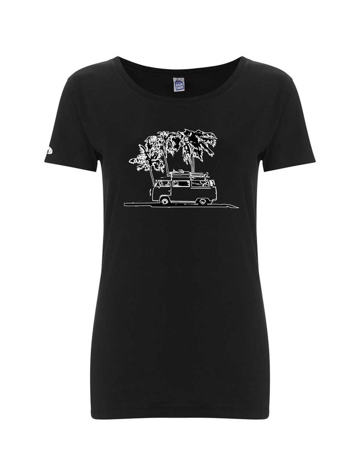 Women's Fairtrade Campervan T-shirt