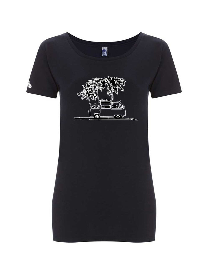 Women's Fairtrade Campervan T-shirt