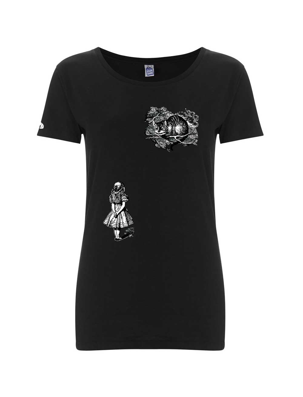 Women's Fairtrade Cheshire Cat T-shirt
