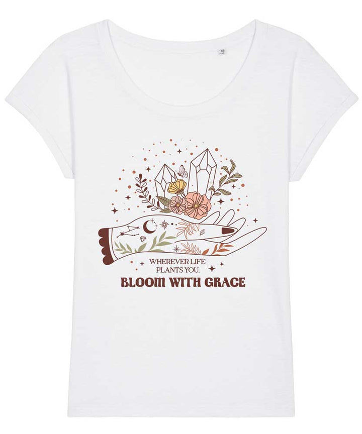 Women's Bloom with Grace T-shirt