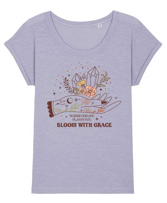 Women's Bloom with Grace T-shirt