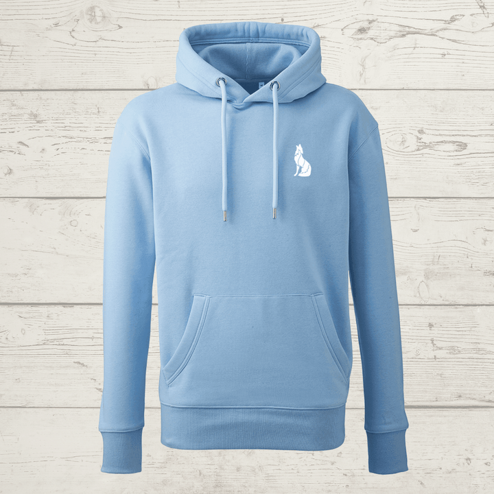 Ecoyote new super luxe planting 25 trees hoody - baby blue /