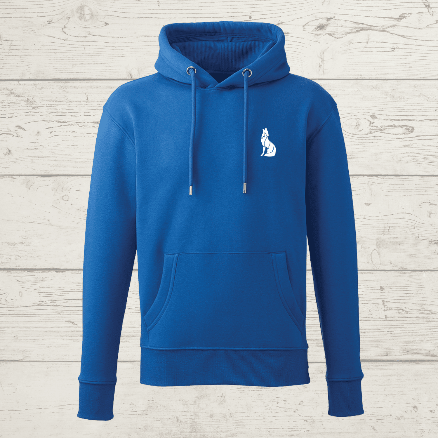 Ecoyote new super luxe planting 25 trees hoody - royal blue