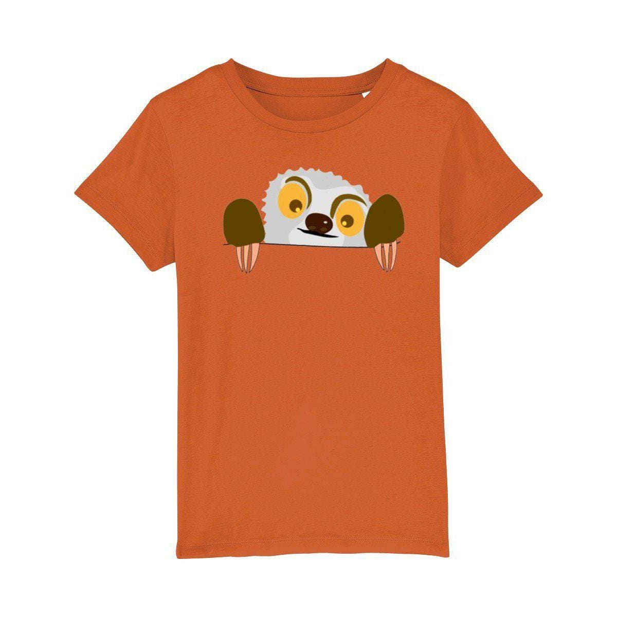 Kid's Peeking Sloth T-shirt