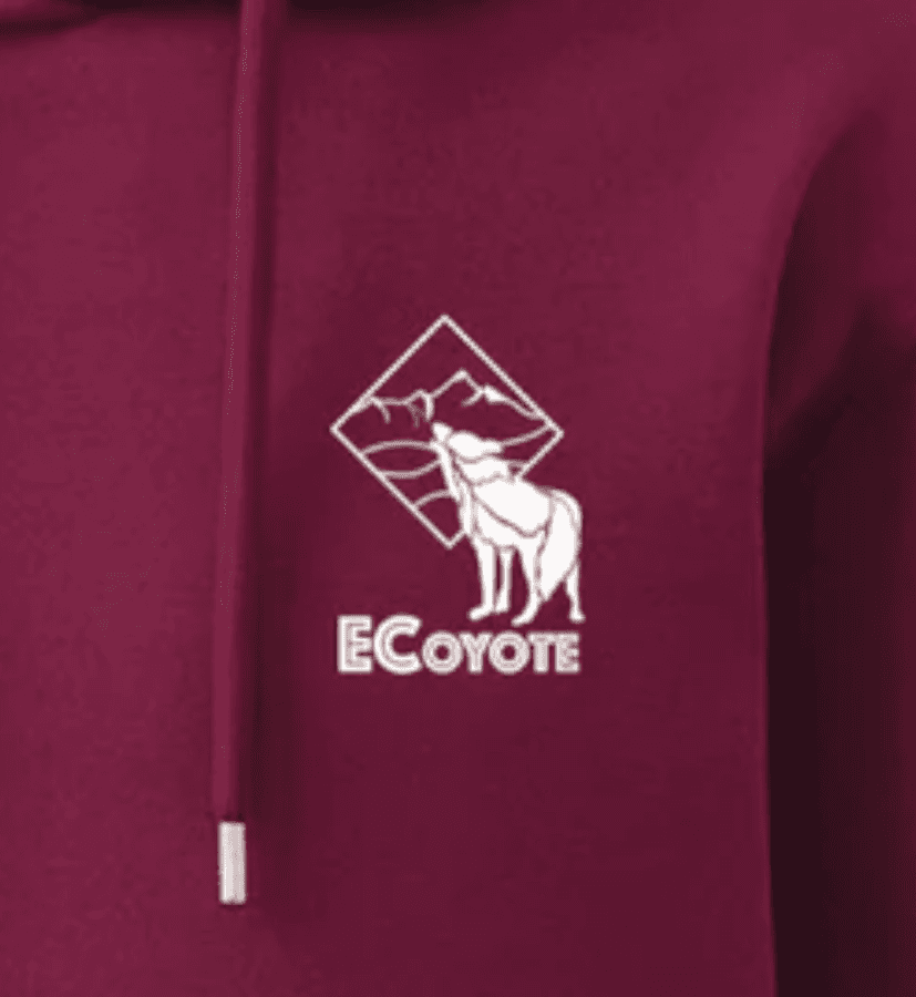 Super luxe mountain coyote hoody