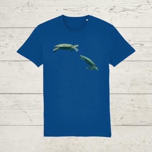 Unisex Diving Turtles T-shirt-ECoyote Clothing