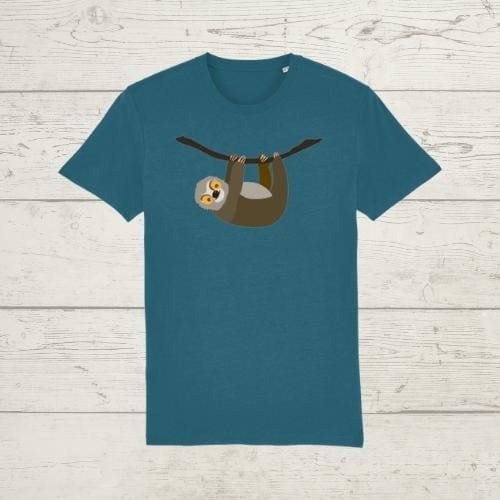 Unisex hanging around sloth t-shirt-ECoyote Clothing