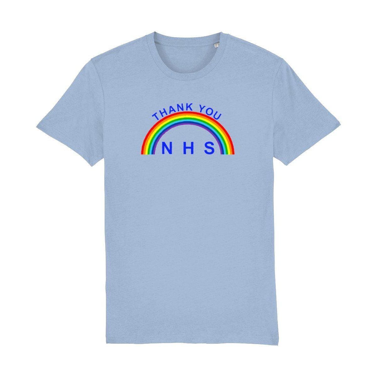 Unisex Thank You NHS Rainbow T-shirt - Light Colours