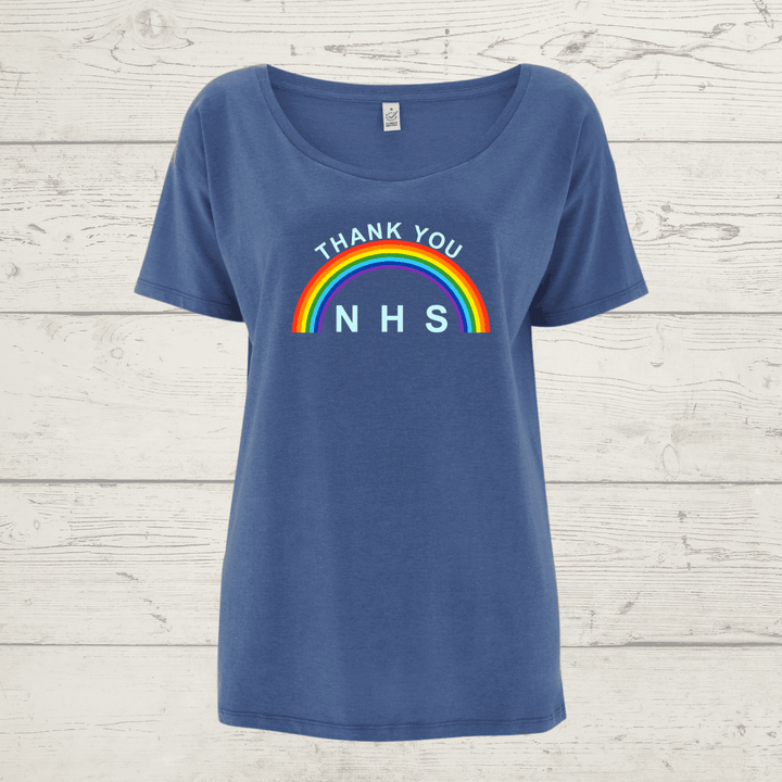 Women’s earthpositive oversized thank you nhs t-shirt -