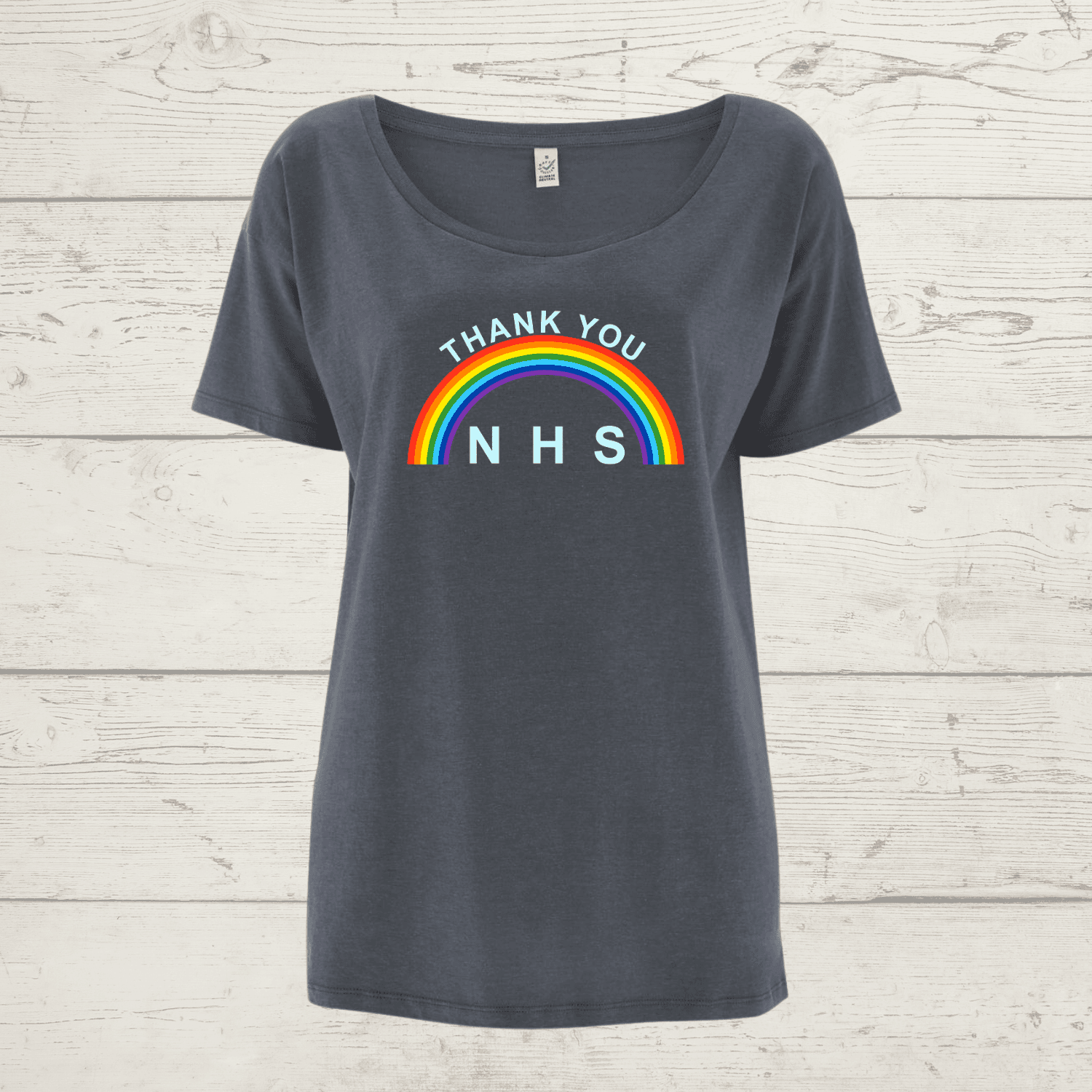 Women’s earthpositive oversized thank you nhs t-shirt -