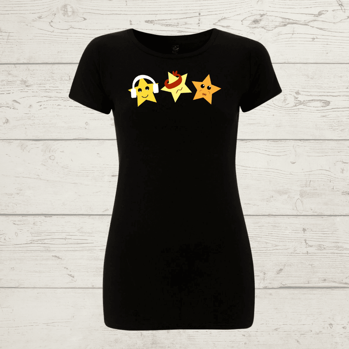 Women’s earthpositive® slim-fit three wise stars t-shirt -