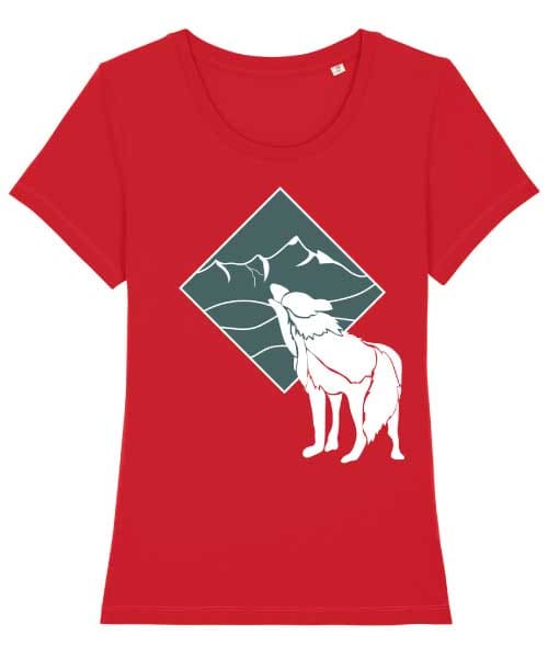 Women's Fitted T-shirts - Women's Eco Coyote T-shirt